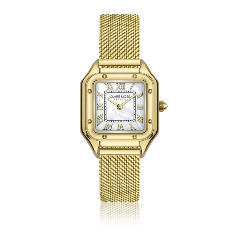 Charlotte Gold Mesh