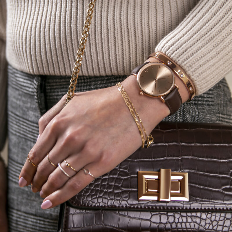 Gold Sky Brown Leather - Image 15