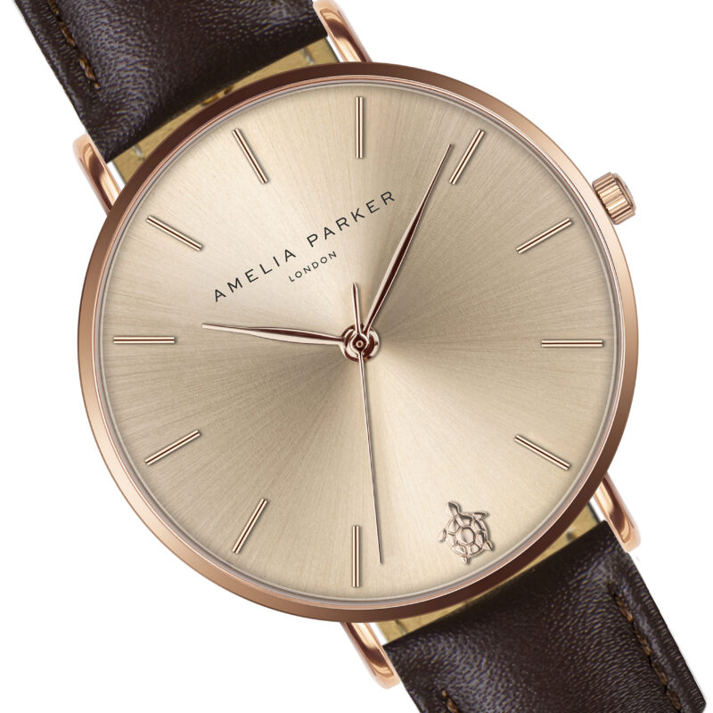 Gold Sky Brown Leather - Image 11