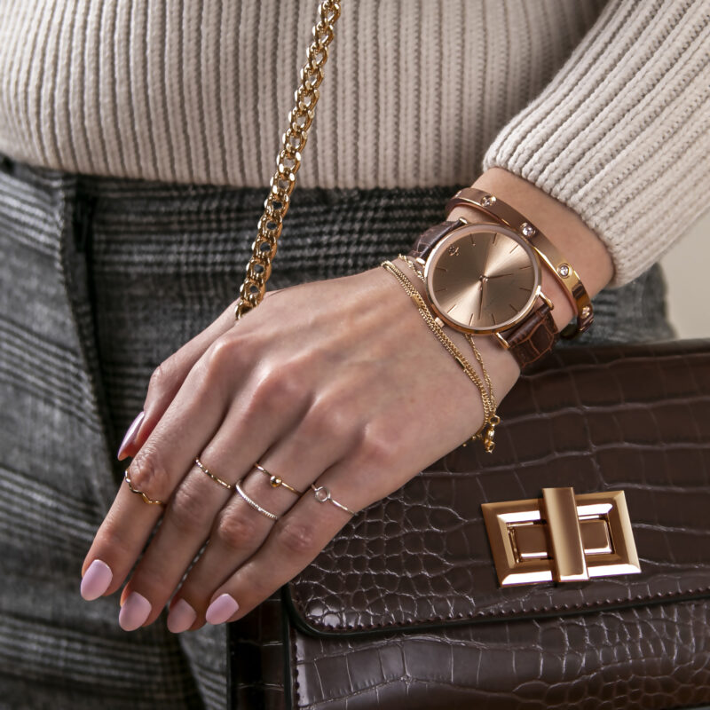 Gold Sky Brown Leather - Image 17