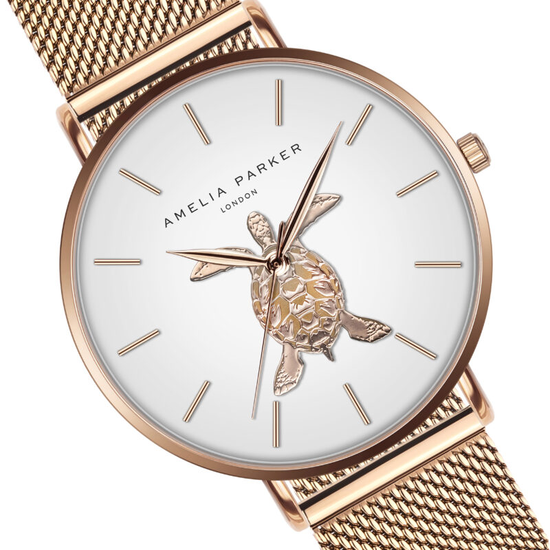 Rose Turtle Rose gold Mesh - Image 12