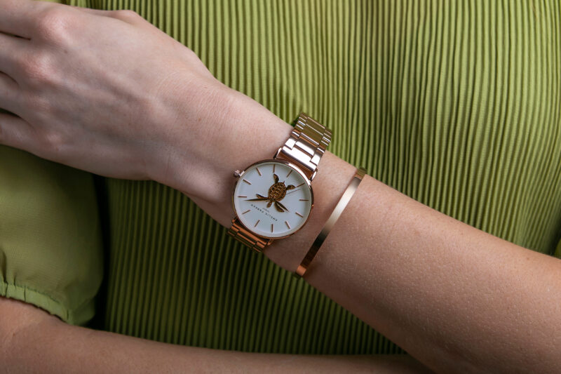 Rose Turtle Rose gold Link - Image 9