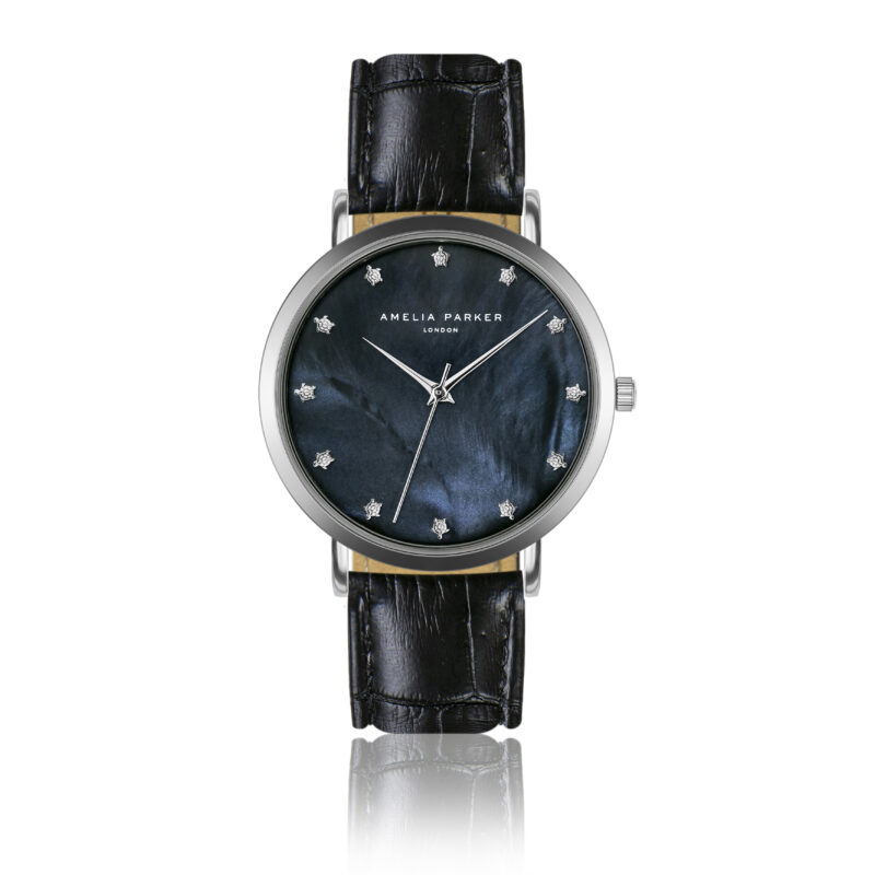 Eternity Blue Black Leather - Image 15