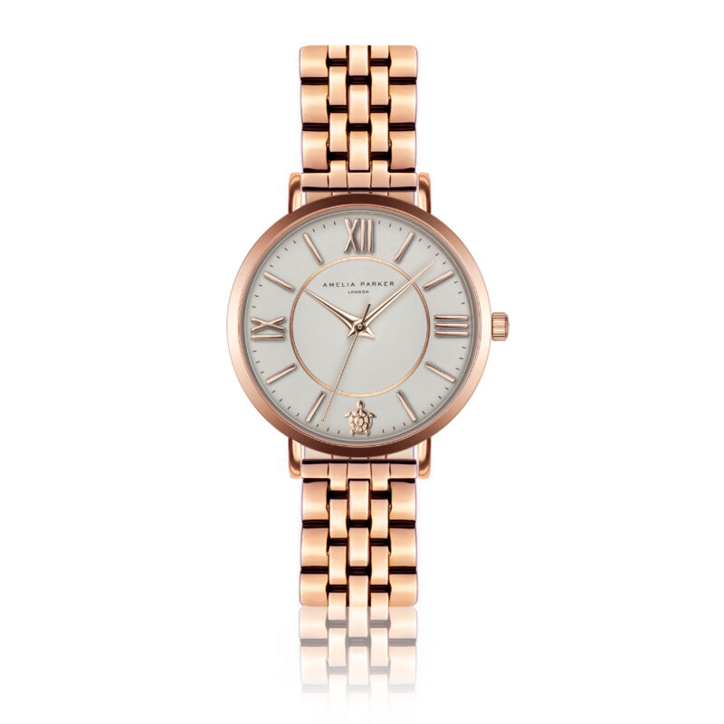Petite Classique Rose gold Link