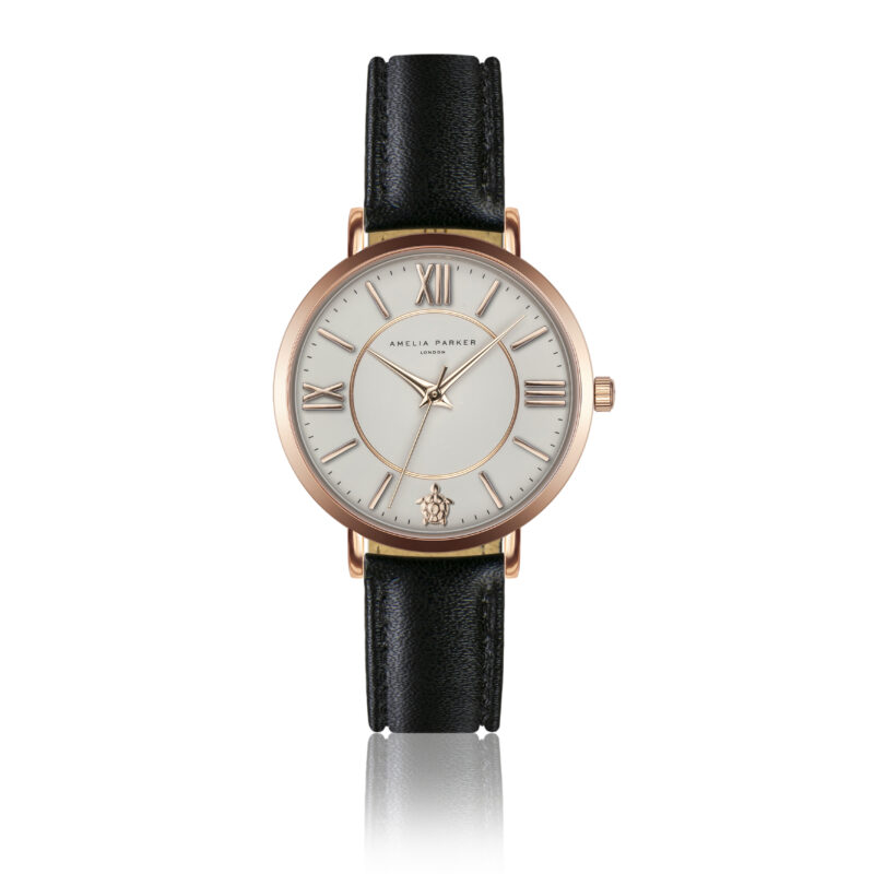 Petite Classique Black Leather