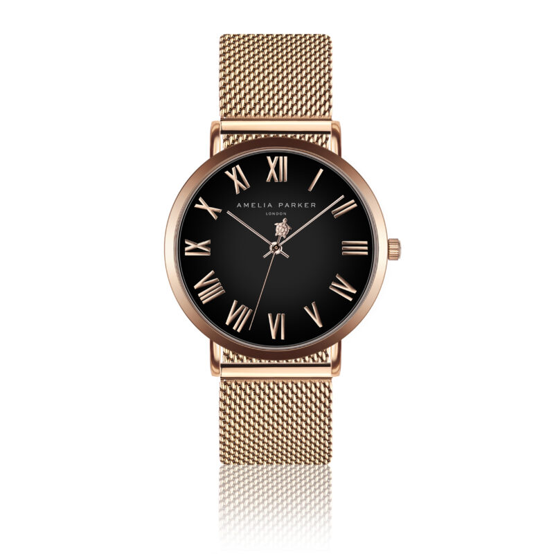 Grand Noir Rose gold Mesh