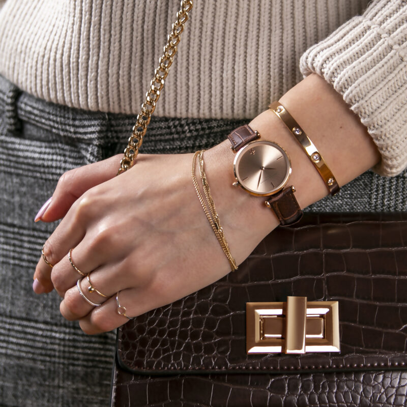 Gold Shore Brown Leather - Image 16
