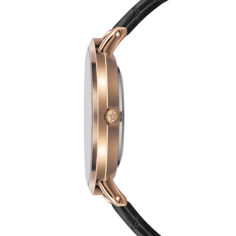 Gold Charm Black Leather - Image 10