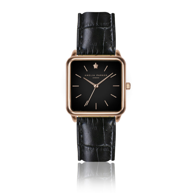 Night Plaza Black Leather