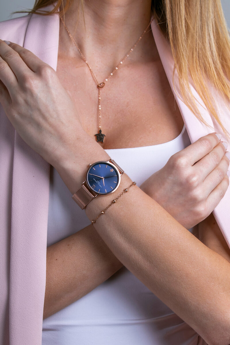 Midnight Sky Rose gold Mesh - Image 9
