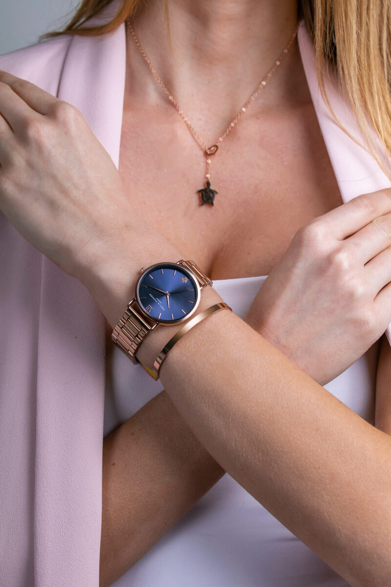 Midnight Sky Rose gold Link - Image 9