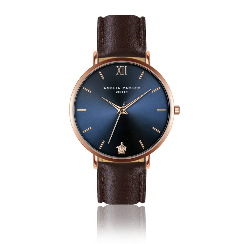 Midnight Sky Brown Leather - Image 15