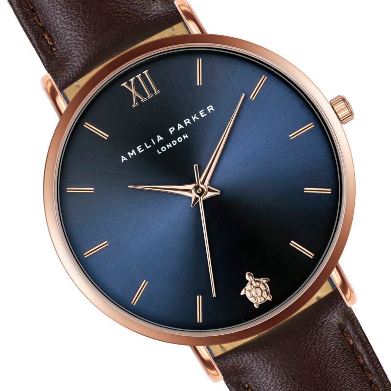 Midnight Sky Brown Leather - Image 19