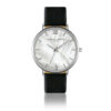 Seashell Black Leather