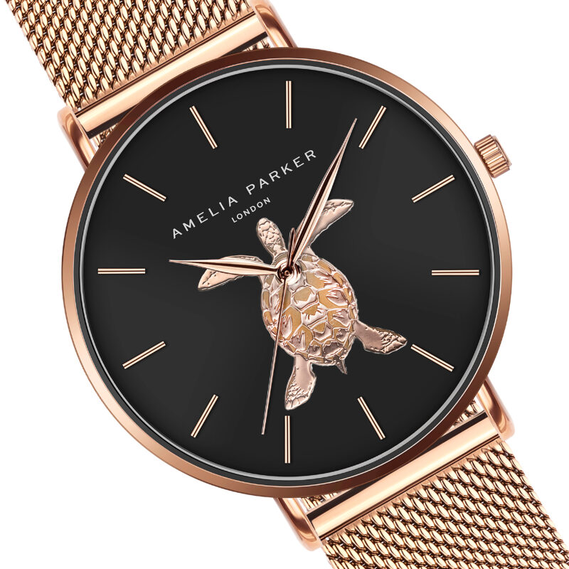 Sea Turtle Rose Gold Mesh - Image 12