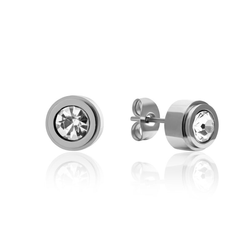 Sparkle Earrings in Silver - Image 9
