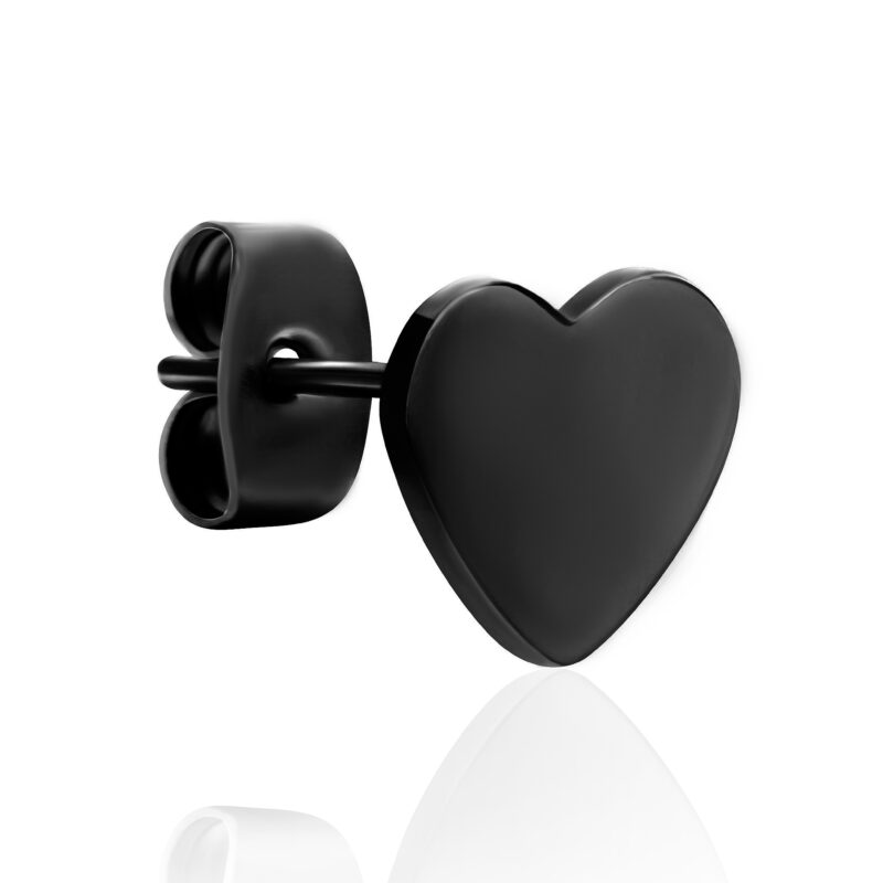 Cupid Earrings in Black - Image 11