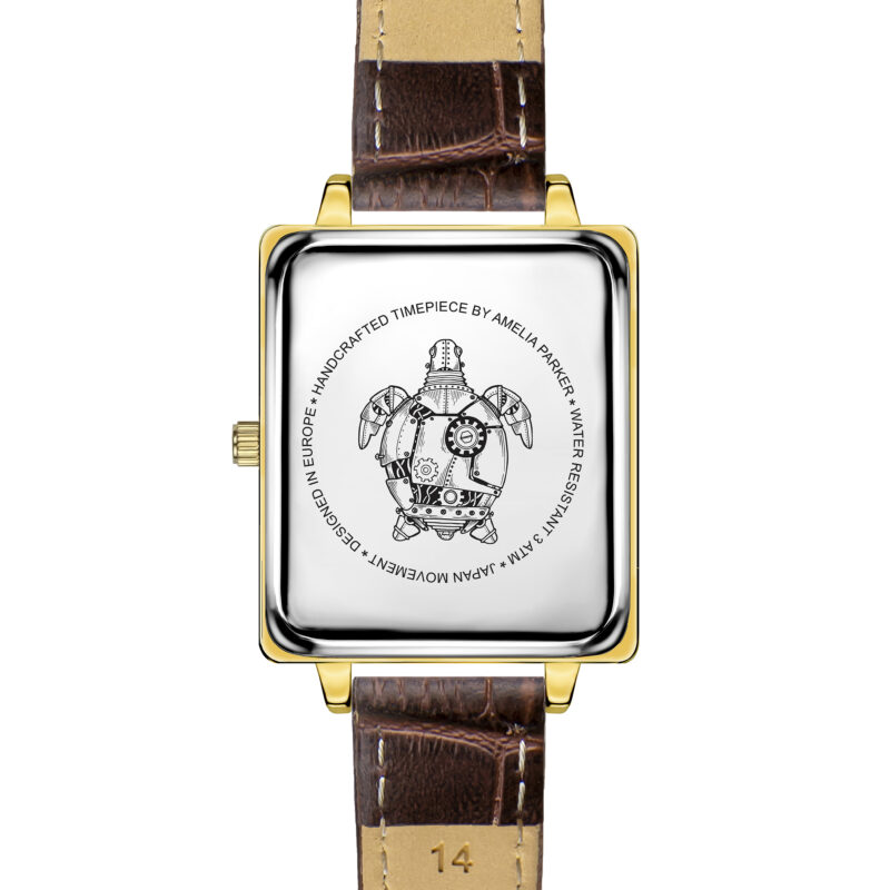 Desert Brown croco Padded and stitched smooth - Image 13