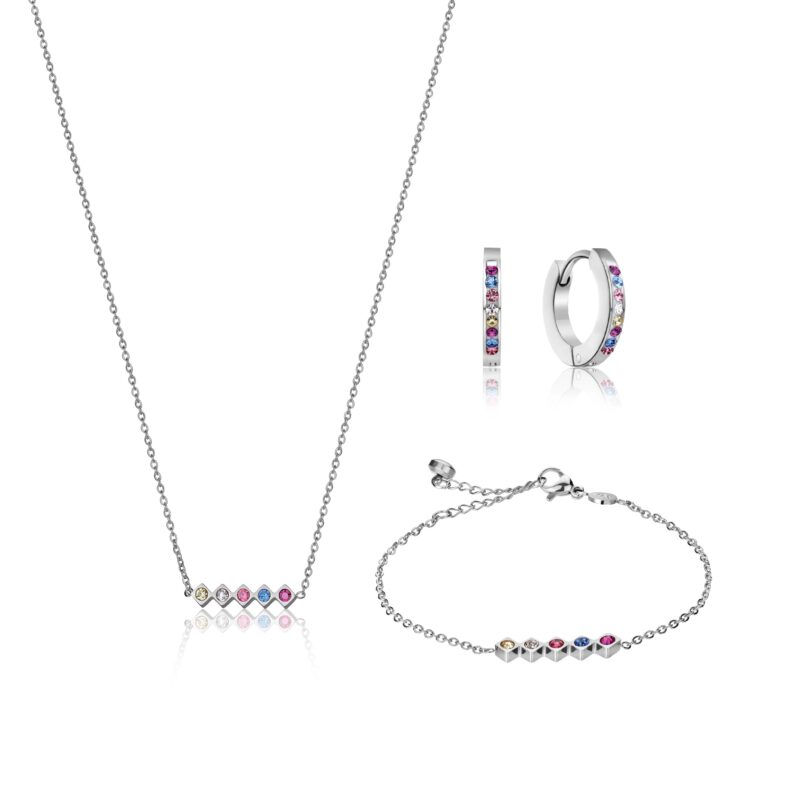 Butterfly Garden  Set in Silver - Image 7