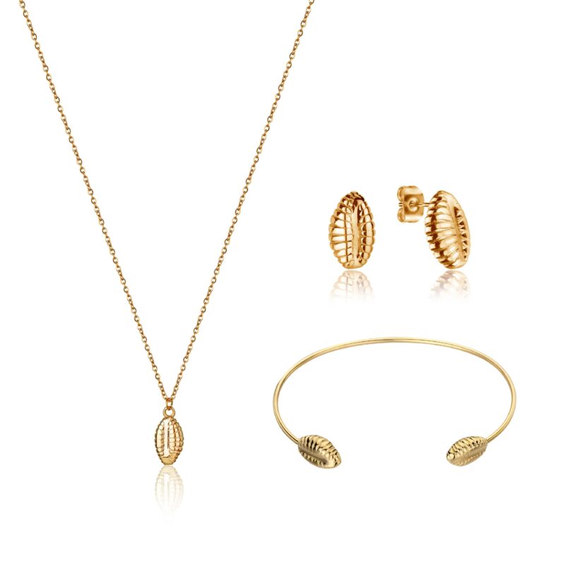 Shell Queen Set in Gold - Image 7