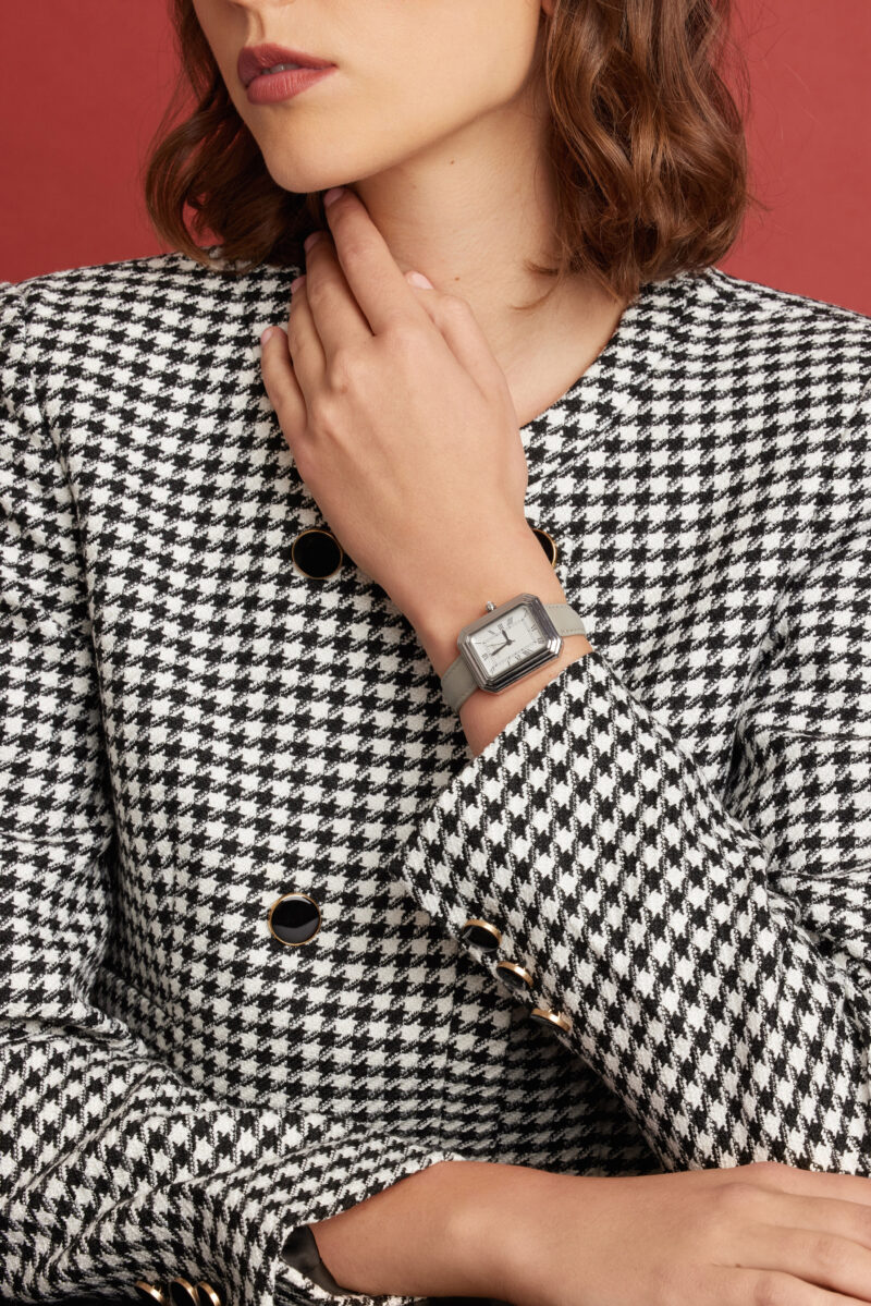 Graceful  Grey Padded and stitched smooth - Image 9