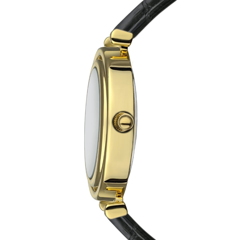 Clare Pearl Black  Padded and stitched smooth - Image 11