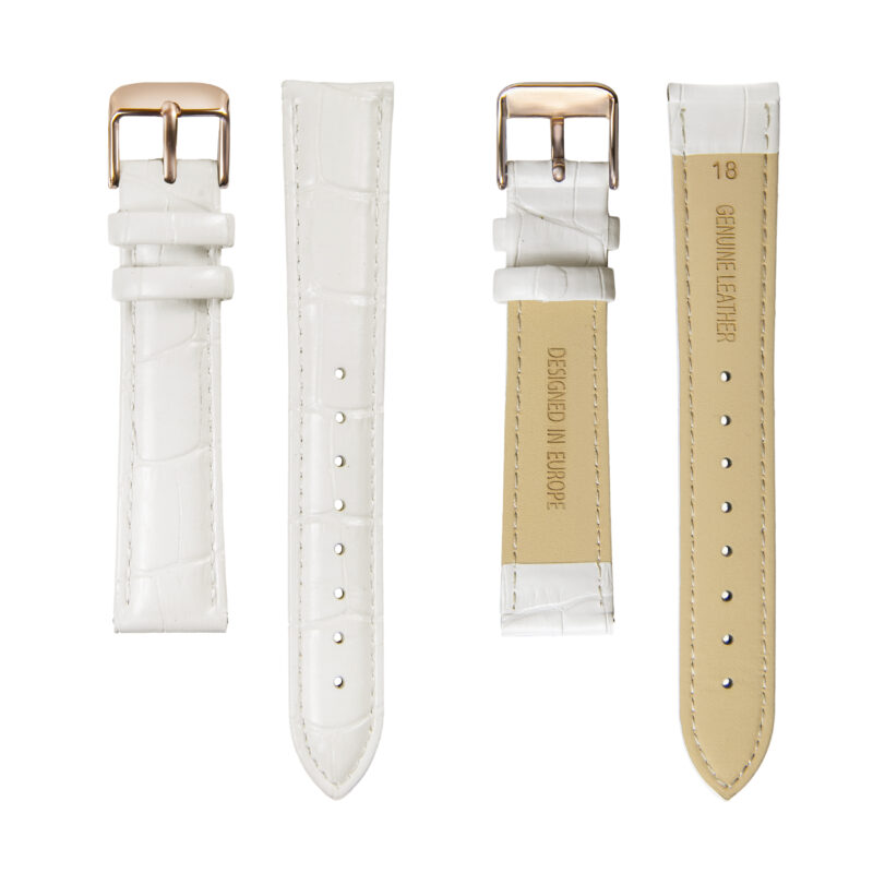 Monroe White Leather - Image 13