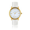 Selene White Leather