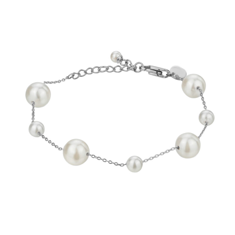 Noelle Pearl Silver Bracelet - Image 7