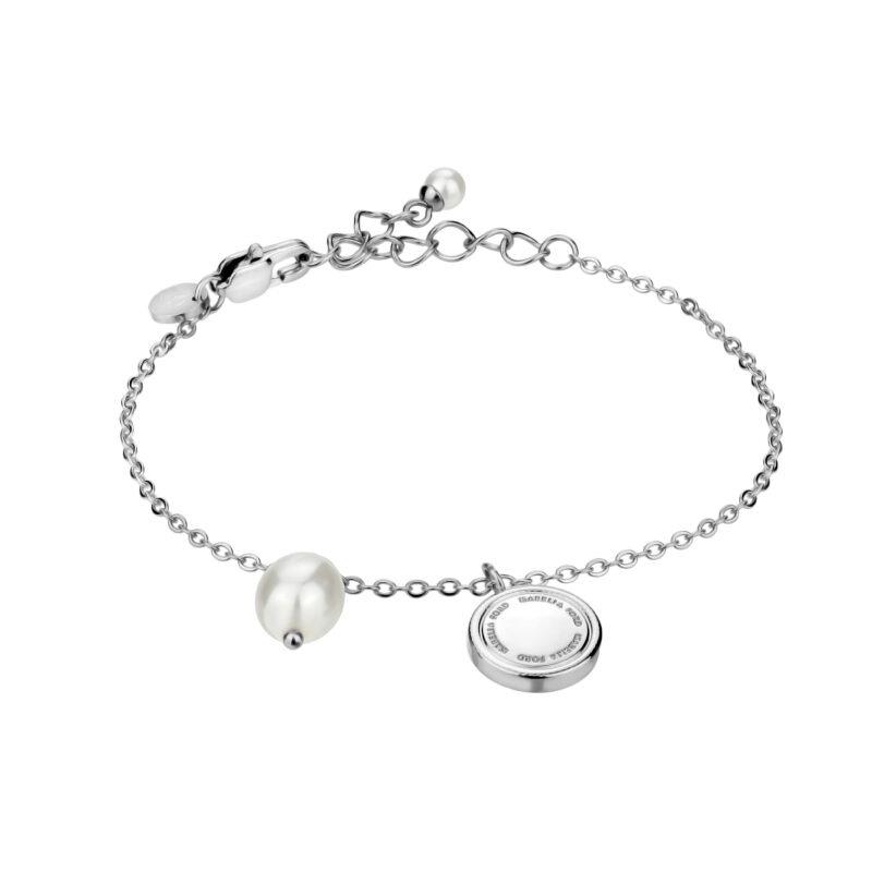 Ella Pearl Silver Bracelet - Image 7
