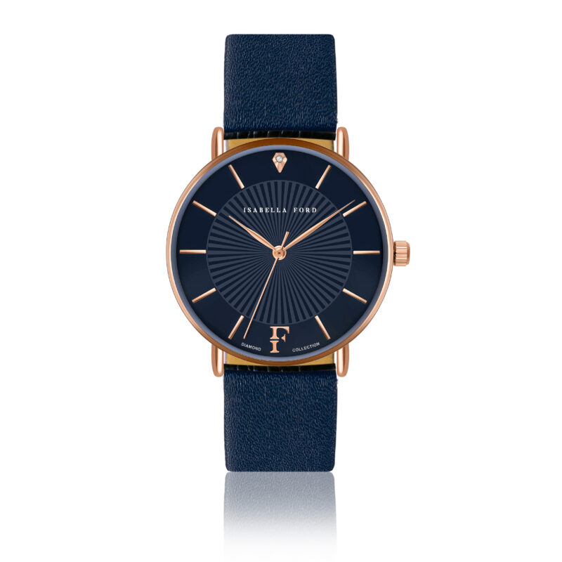 Florence Blue Leather