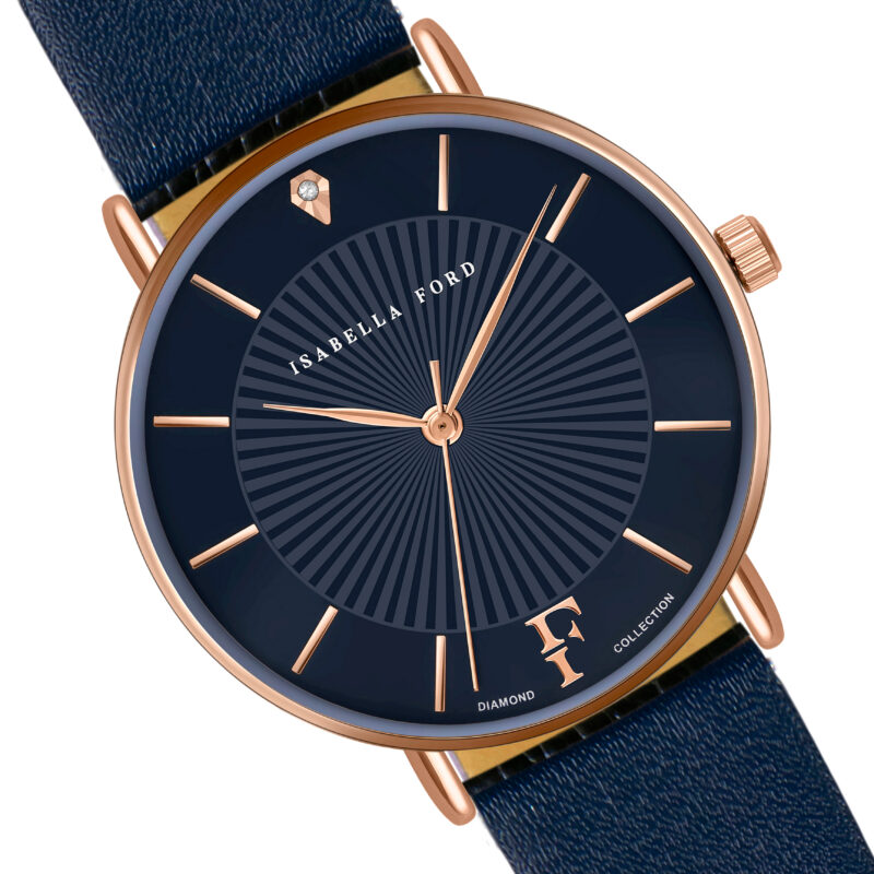 Florence Blue Leather - Image 12