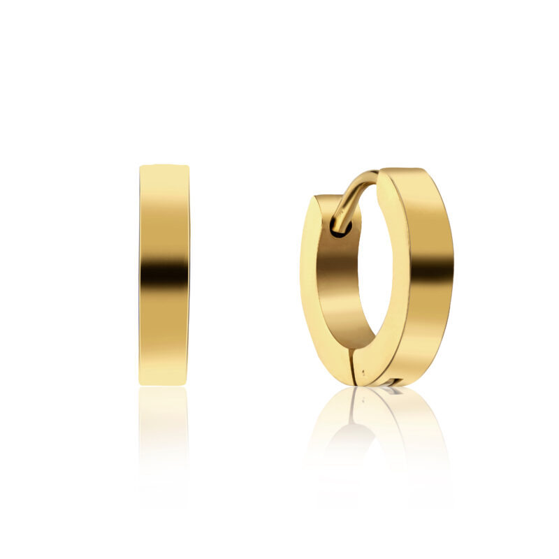 Margot Gold Hoop Earrings - Image 7