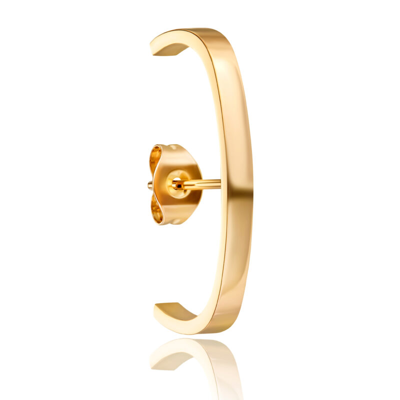 Ulla Gold Stud Earrings - Image 11