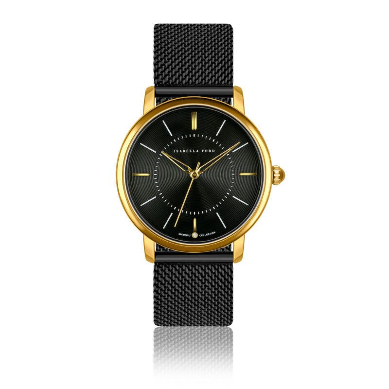 Madeleine Black Mesh