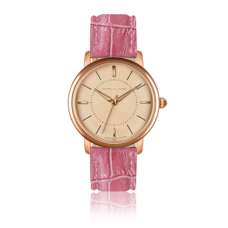 Mathilda Pink Leather - Image 15