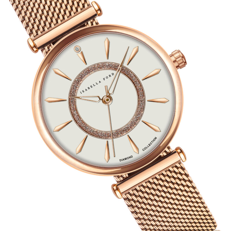 Zoé Rose Gold Mesh - Image 11