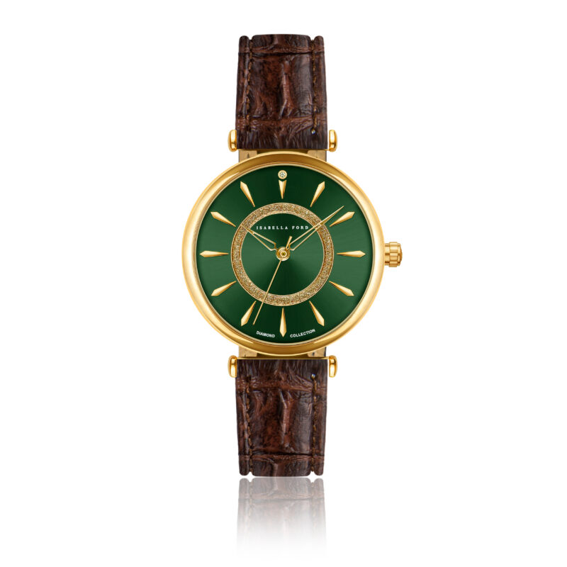 Nathalie Brown Croco