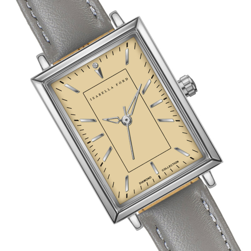 Fleur Silver Leather - Image 4