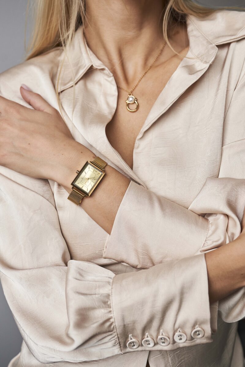 Élodie Gold Mesh - Image 12