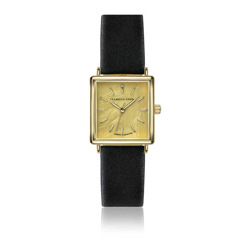 Gisèle  Black  Padded and stitched smooth