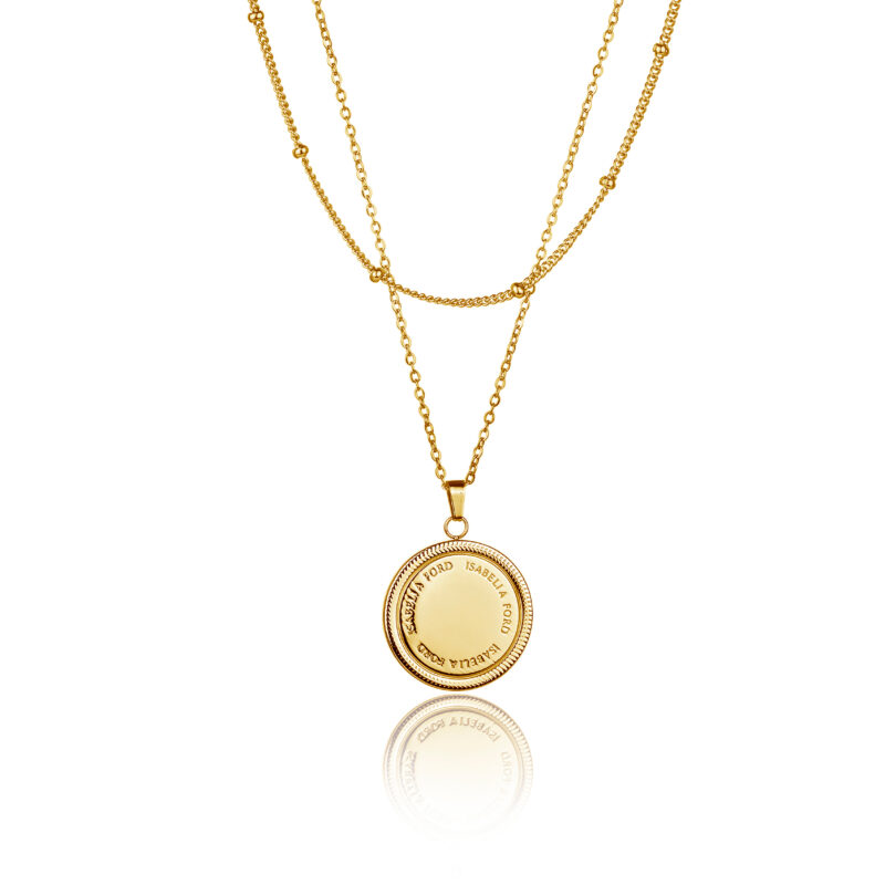 Isabella Gold Necklace - Image 11