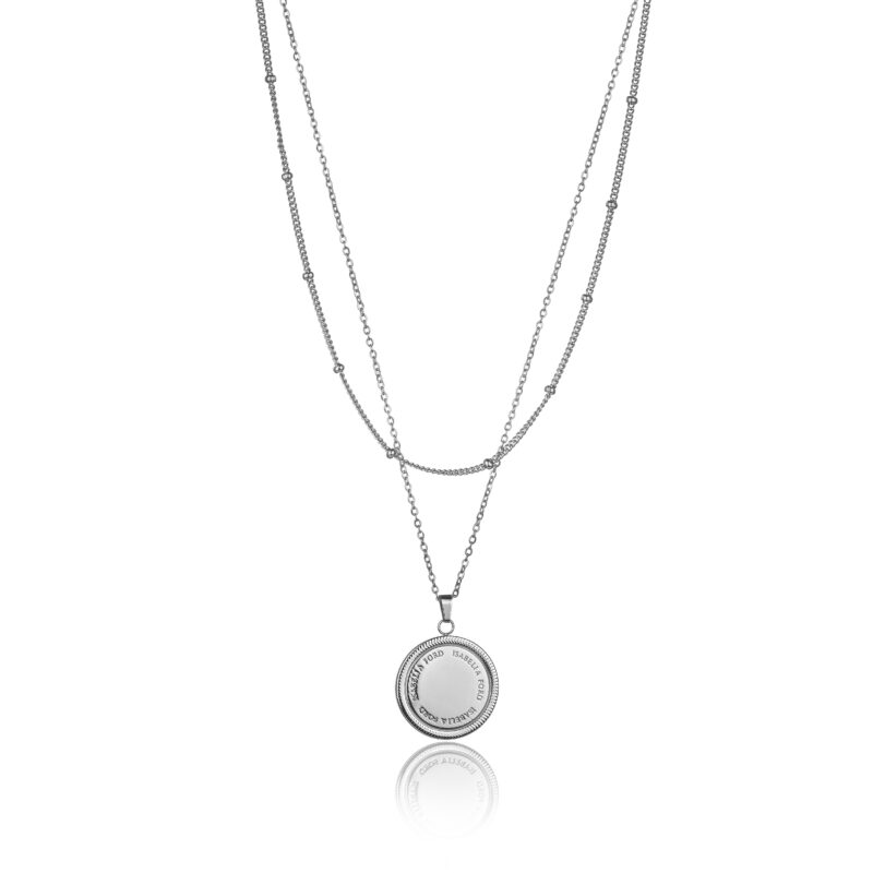 Isabella Silver Necklace - Image 9