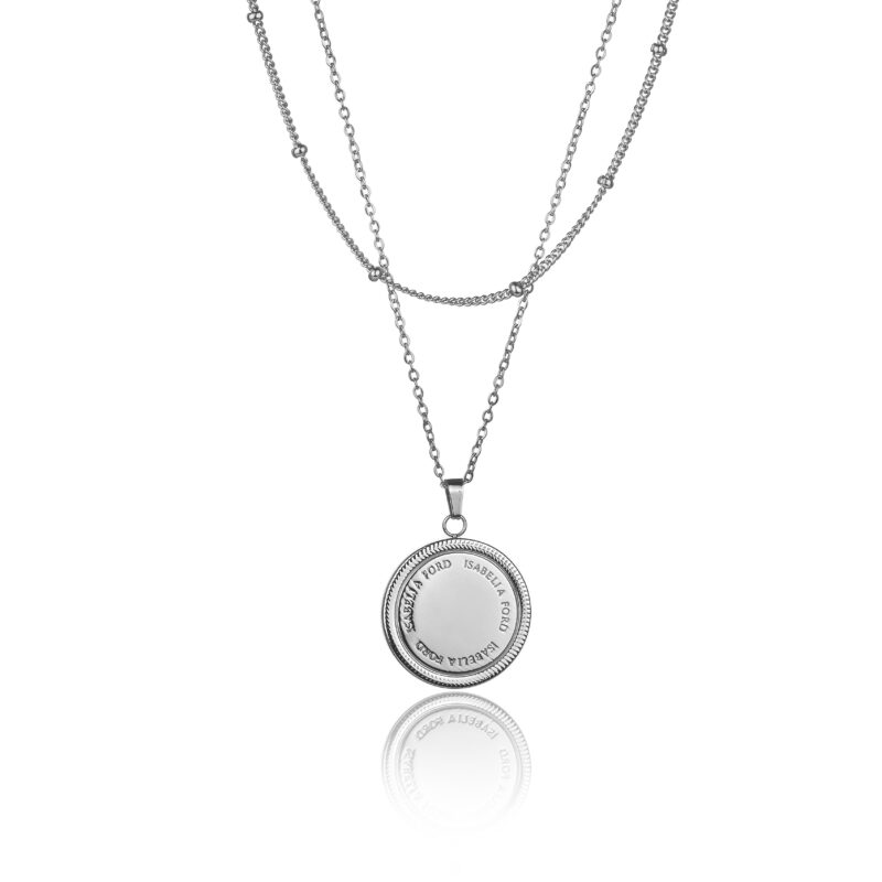 Isabella Silver Necklace - Image 11