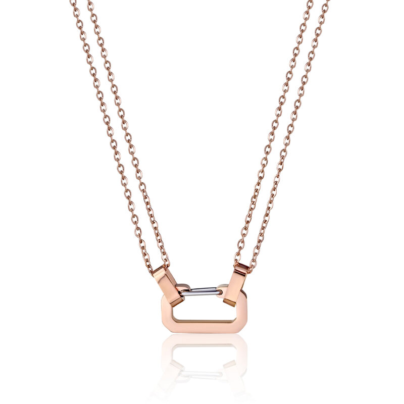 Stefanie Rose Gold Necklace - Image 3