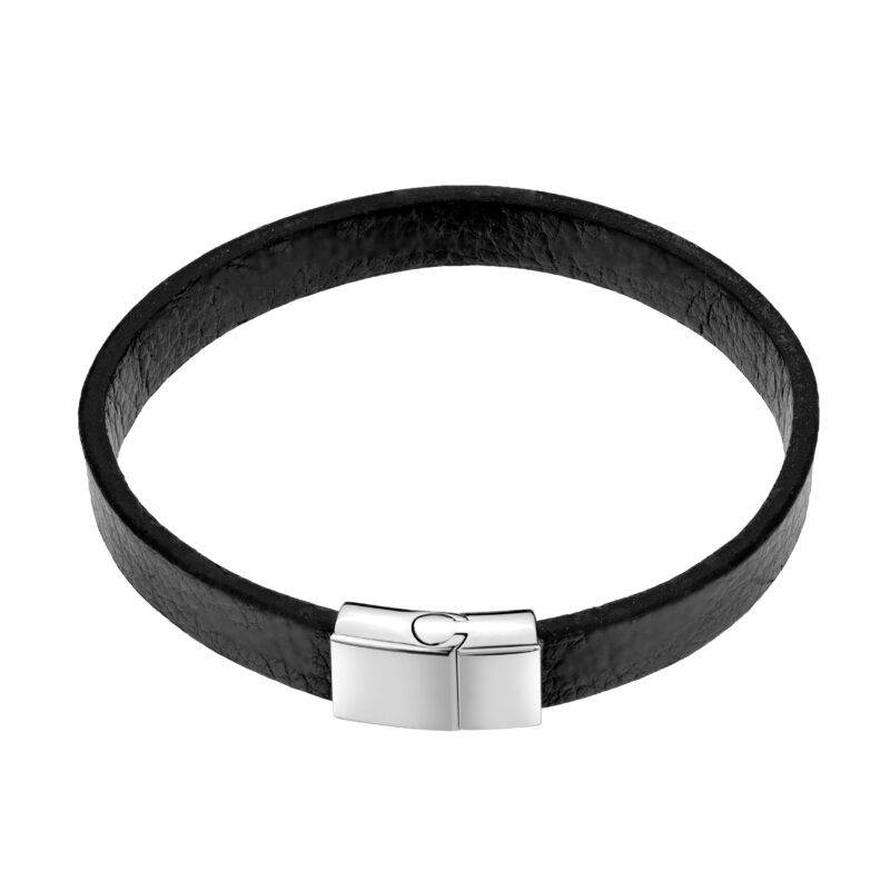 Bellagio  Bracelet  Black  Genuine leather - Image 7