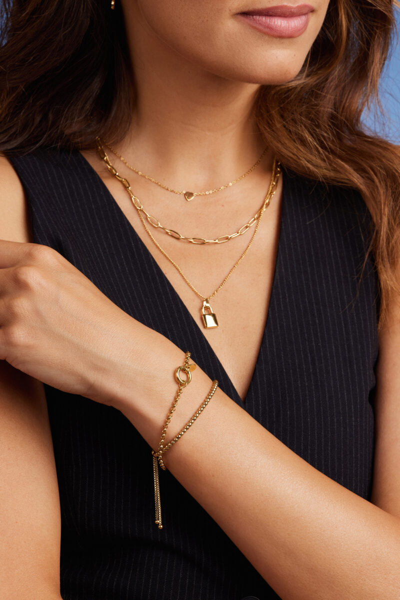 Fluggi Bracelet  Gold Stainless steel - Image 6