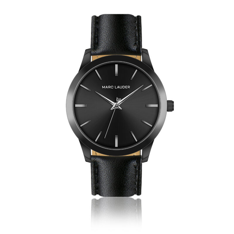 Perth Black Leather