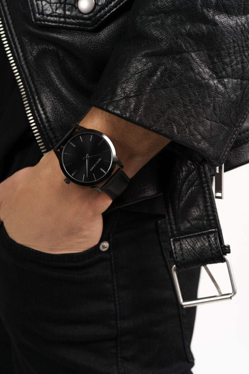 Perth Black Leather - Image 2