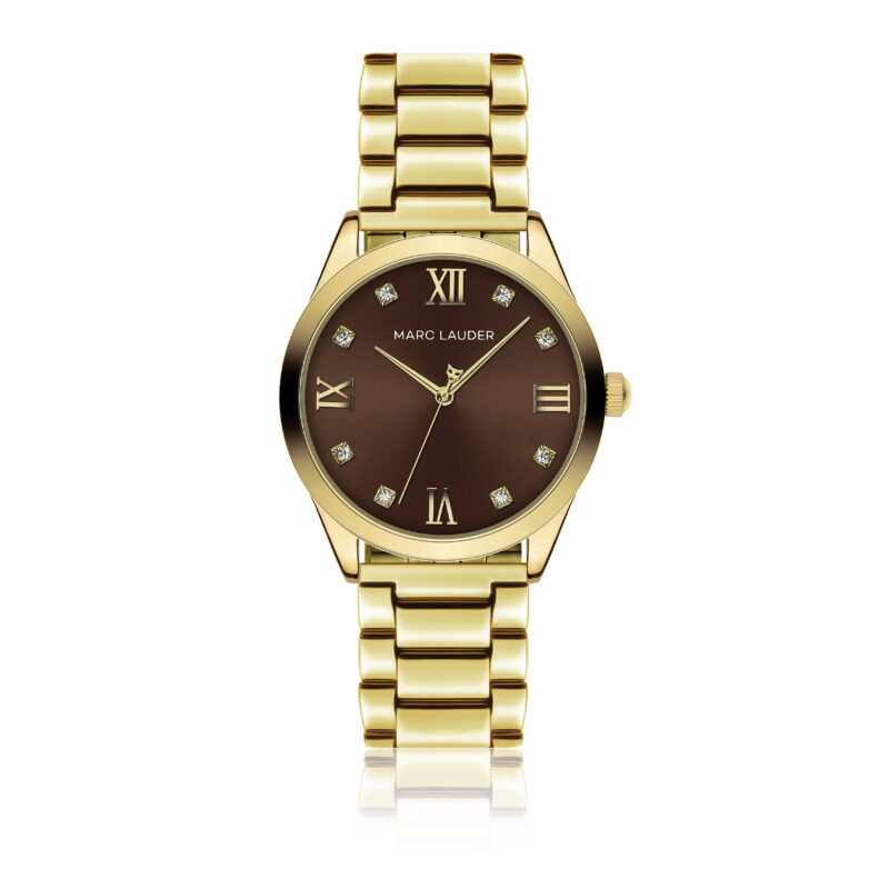 Marrakech  Brown sunray  Link  Stainless steel